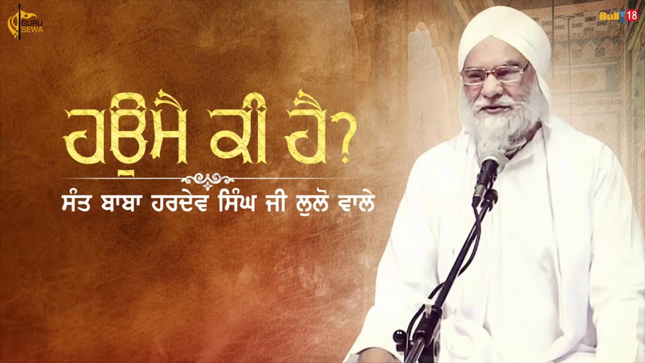 ਹਉਮੈ ਕੀ ਹੈ ? | what is ego ? | Sant Hardev Singh Ji Lulo Wale | New Katha 2021 | Guru Sewa