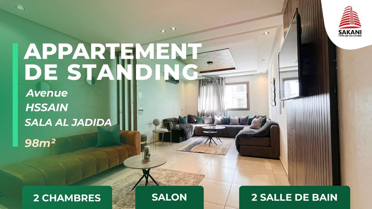 [STOCK LIMIT&Eacute;] Votre appartement Premium en livraison imm&eacute;diate I SALA AL JADIDA I