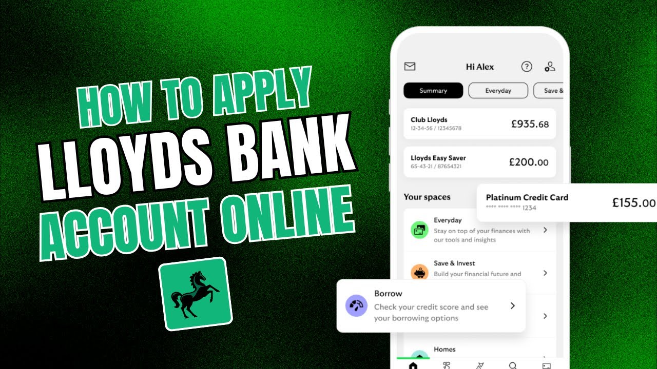 How to Apply Lloyds Bank Account Online (2026) - OPEN IN MINUTES!