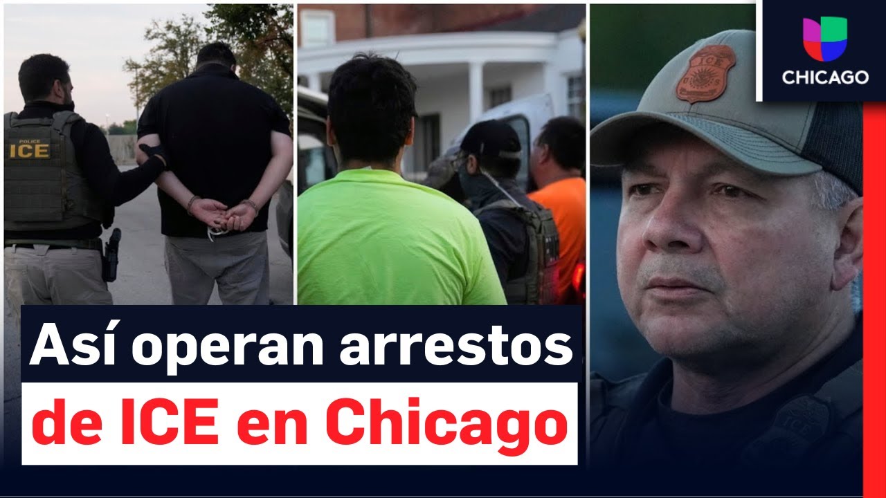 ¡Operación Midway Blitz! Así se ejecutan los arrestos de ICE en Chicago