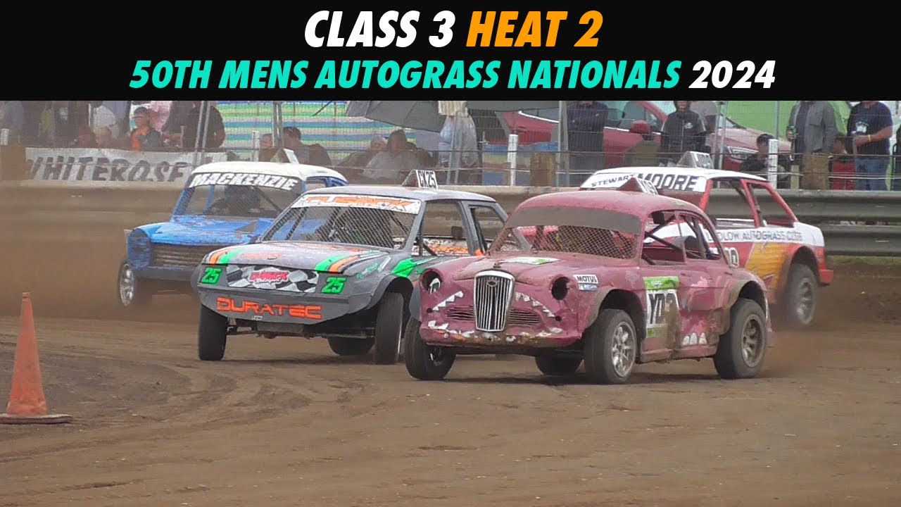2024 Mens National Autograss Championships, Class 3, Heat 2 (ALL RACES) Yorkshire Dales