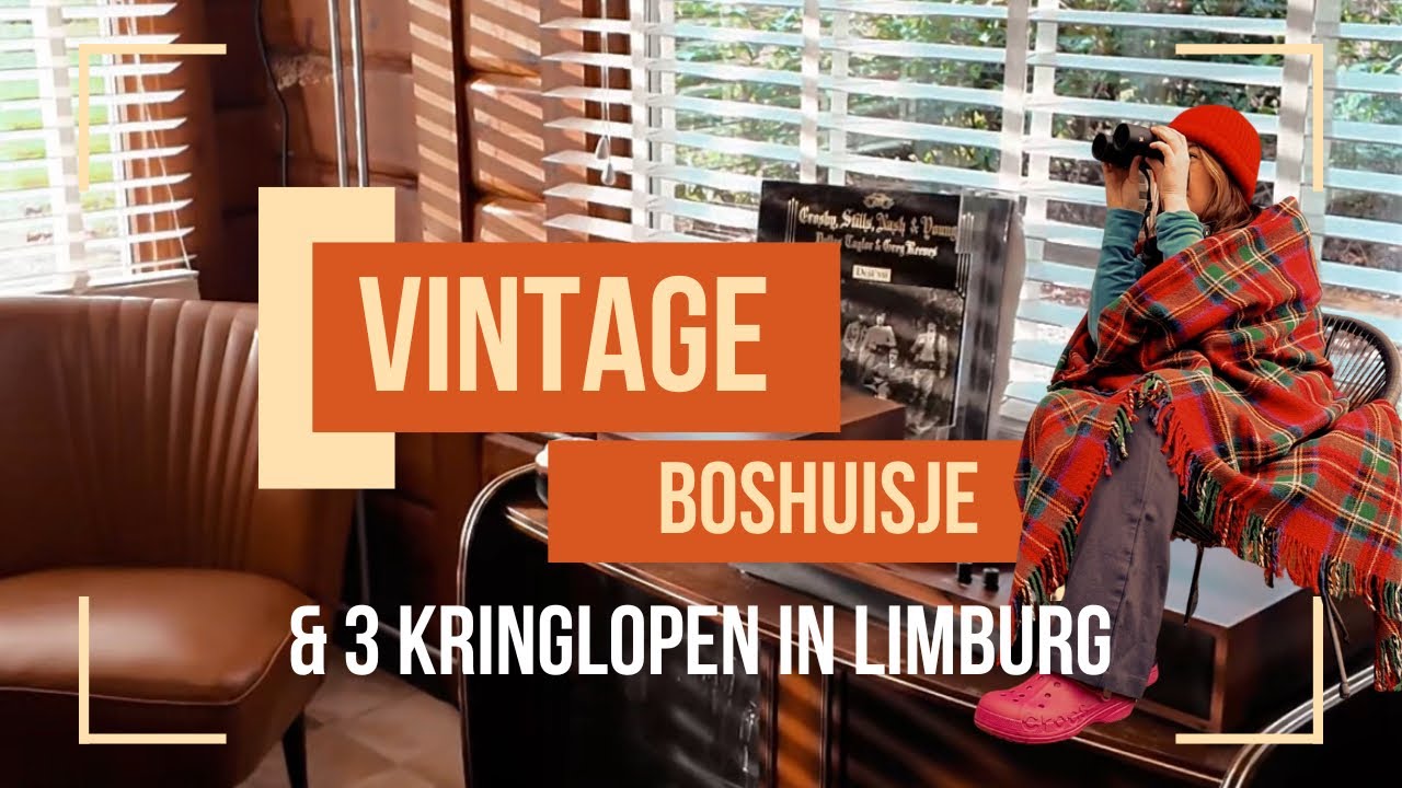 2 nachten in een VINTAGE Boshuisje en 3 KRINGLOPEN in LIMBURG 😍 Kringloopvlog 07