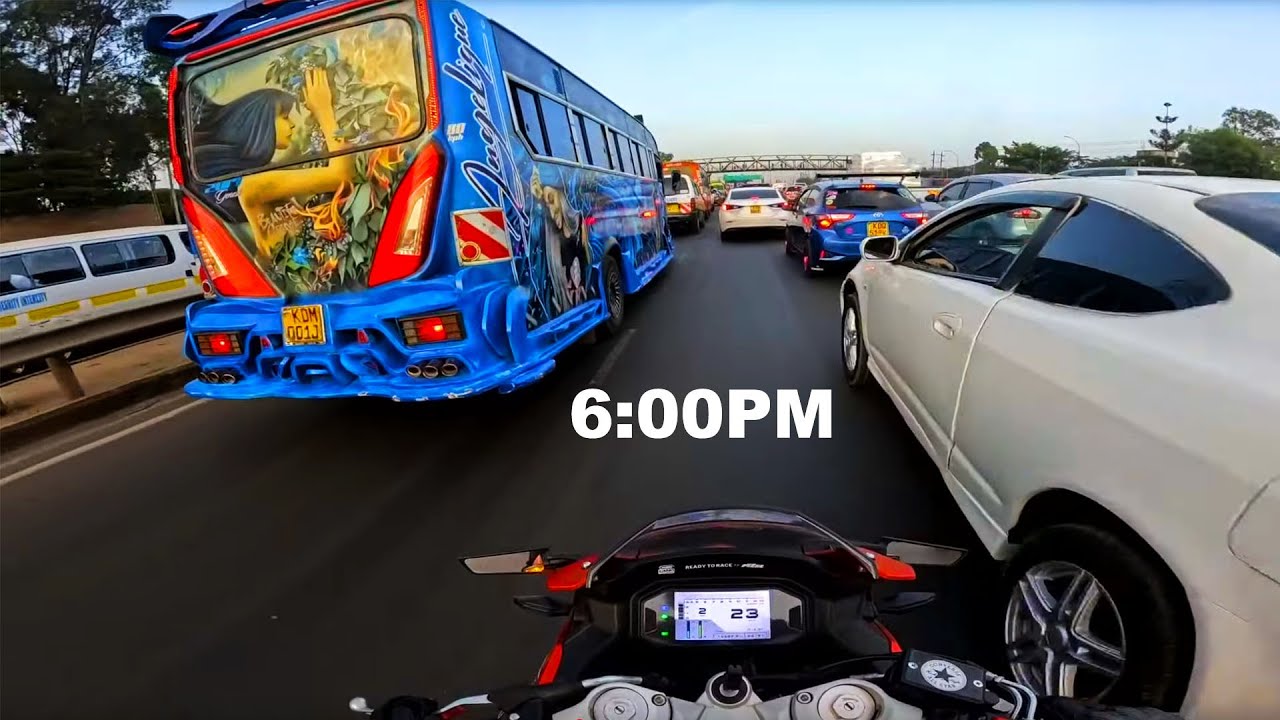 Traffic Madness - Taro 400 in Nairobi Rush hour.