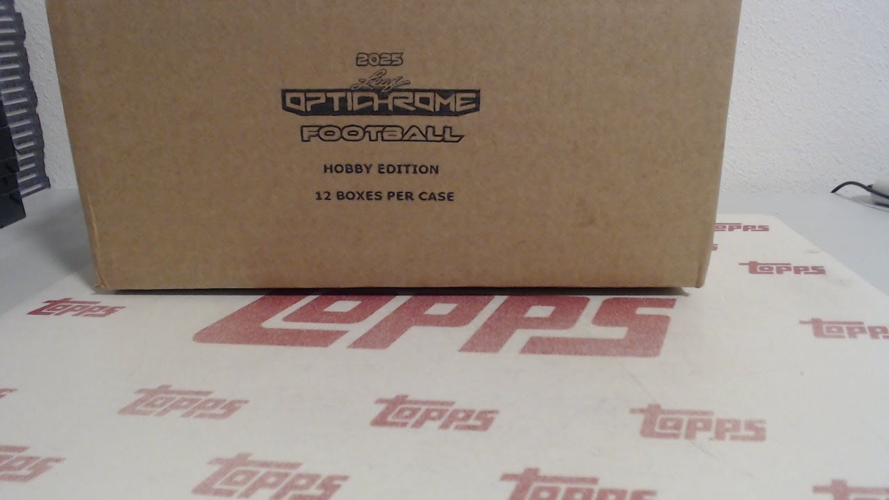 2025 Leaf Optichrome Hobby Football 12 Box Case Player Break #1 (9-14-25)