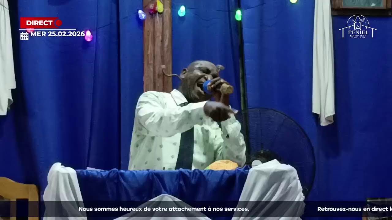 MERCREDI 25.02.2026 | LA RÉCONCILIATION AVEC DIEU | PASTEUR JOSUE TSHIBANGU