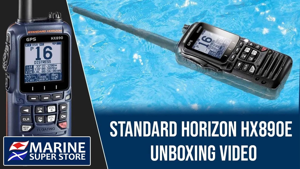 Unboxing The Standard Horizon HX890E DSC Handheld VHF