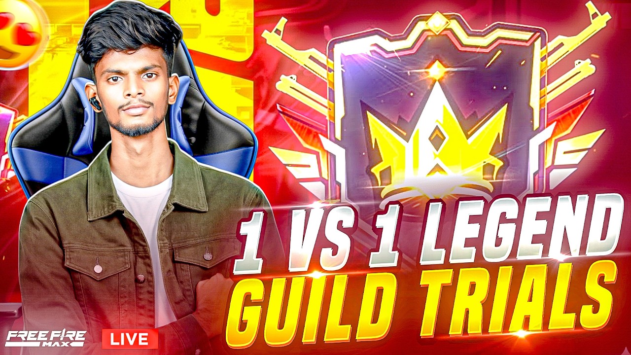 VINAY FF GAMER IS LIVE 🖥️ FACE CAM STREAMER 🔥 GUILD TRILS VFG GUILD 1V1 🚀✨❤️‍🩹