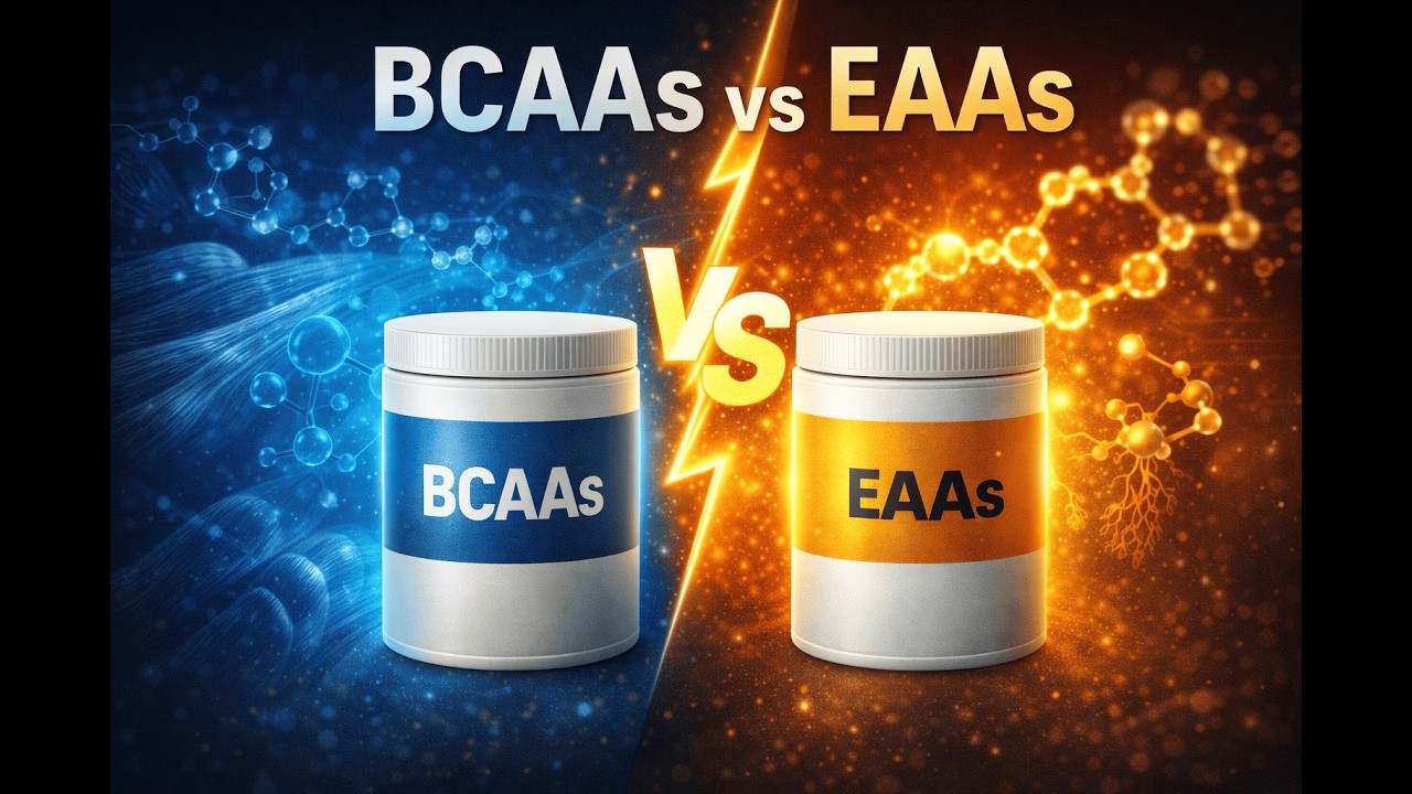 BCAAs vs EAAs Explained: Do You Really Need Them for Muscle & Recovery?