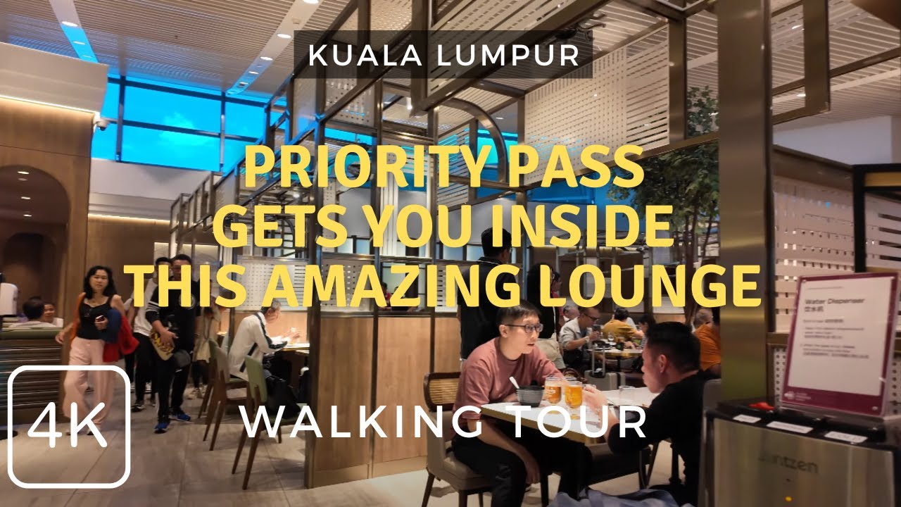 Inside the Plaza Premium Lounge, Kuala Lumpur Airport's Priority Pass Lounge