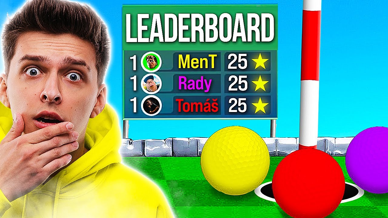 KDO JE NEJLEPŠÍ GOLFAŘ V MTEAMU? w/ @tomaskolacgaming a @RadekHradek