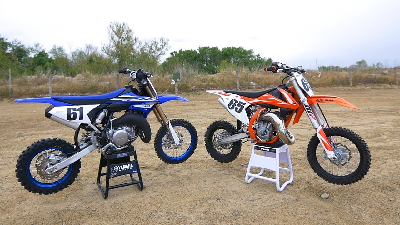 Yamaha YZ65 versus KTM 65SX - Dirt Bike Magazine