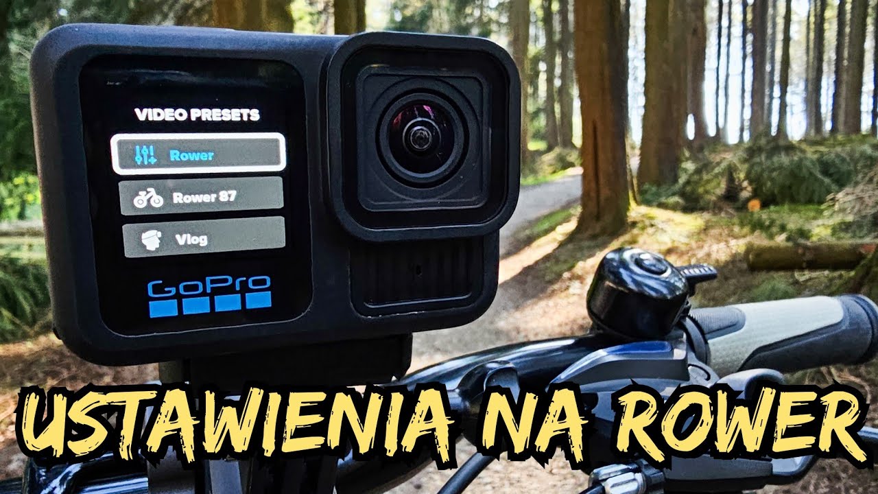 GoPro Hero 13 - Ustawienia na rower