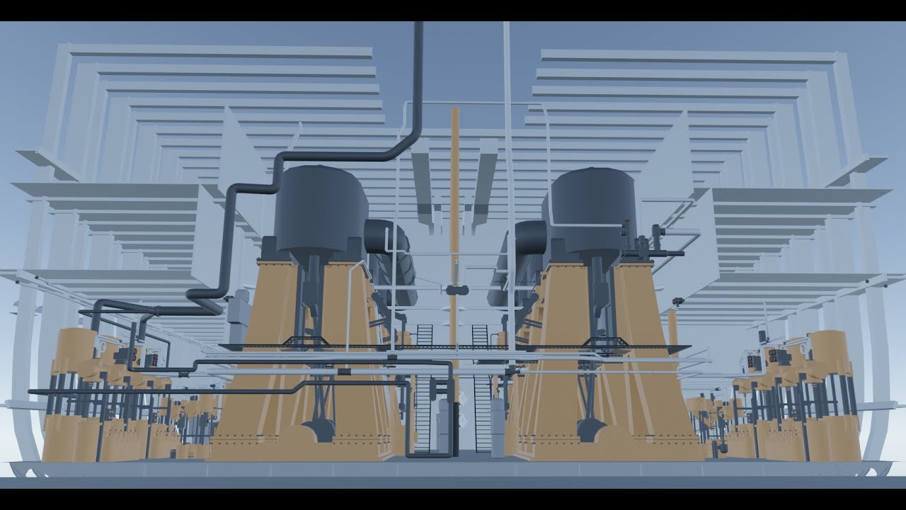 Titanic Engine Room Demo Test (Roblox)