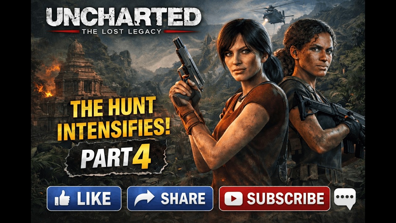 Uncharted: The Lost Legacy – Part 4 | The Hunt Intensifies | Full Gameplay (27:44)
