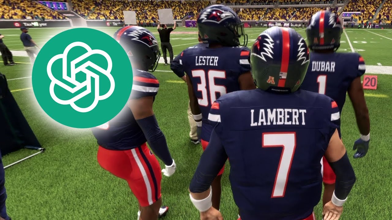 Letting ChatGPT Control My Entire College Football Career in CFB 26 (Ep. 2)