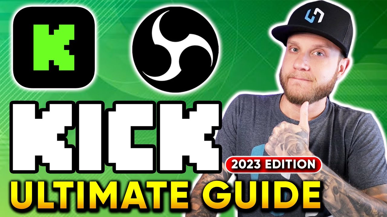 How To Stream On Kick With OBS ⚙️ Best Settings For Streaming On Kick in HD