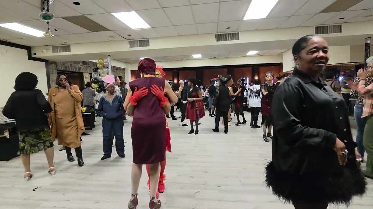 DMV senior hand dancers channel celebrating Linda Foreman birthday party Part 2