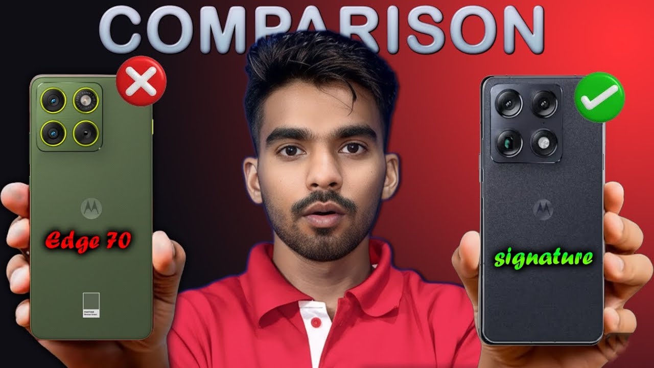Motorola edge 70 vs Motorola signature full comparison || which one is the best 
