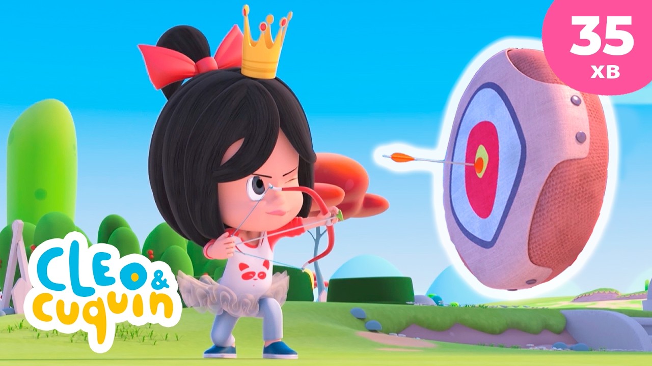 Клео та Кукiн  ⚔️ Лицарка 👑Улюблені дитячі мультики 🎬 Cleo & Cuquin