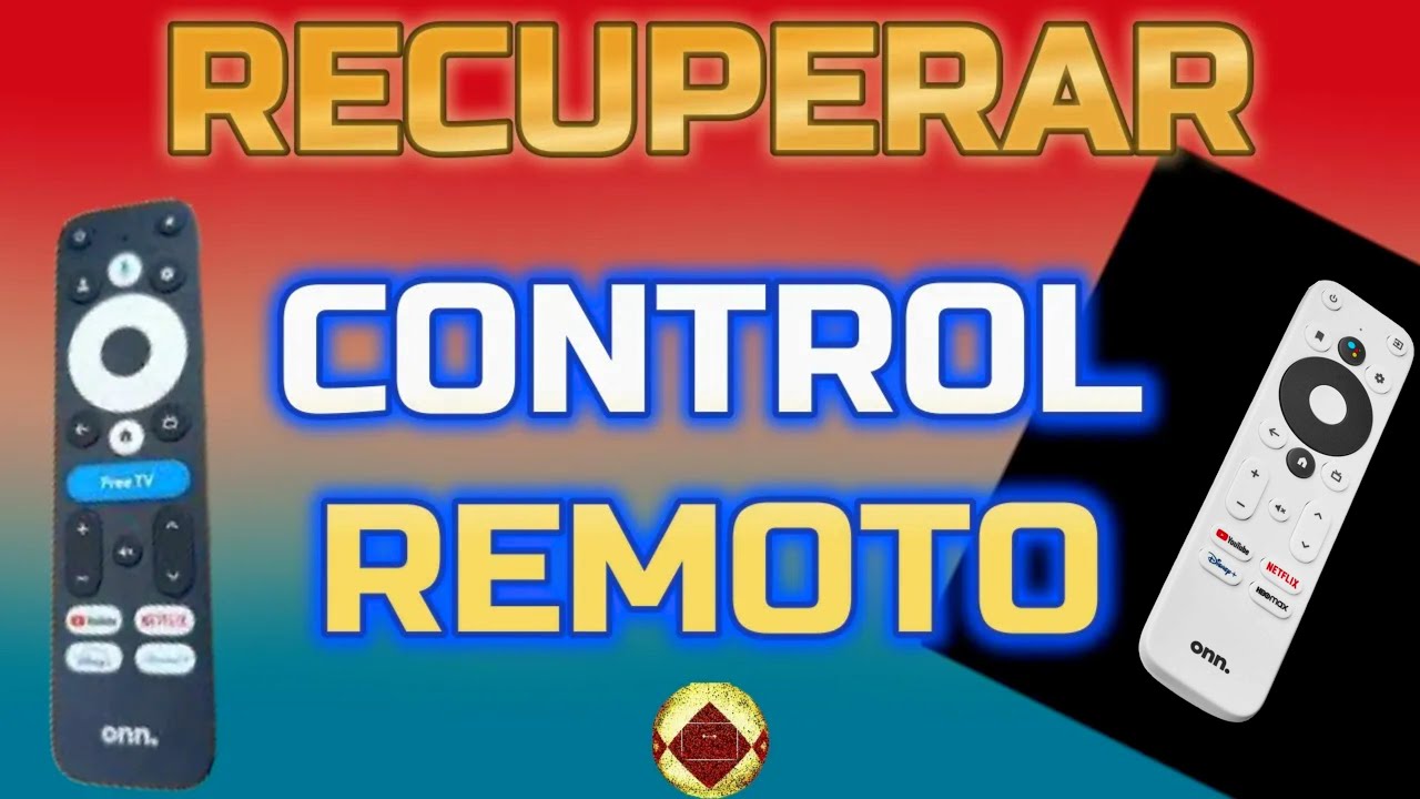 Cómo Reparar y Restablecer Control Remoto de TV Box ONN Guía Resetear mando a distancia Google TV