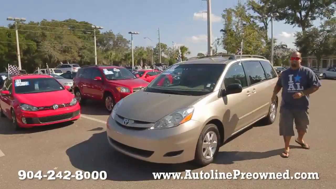 Autoline's 2007 Toyota Sienna CE  Walk Around Review Test Drive