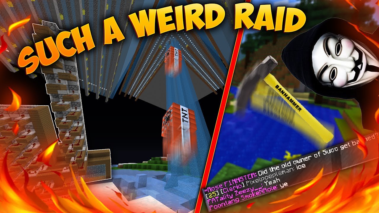 HACKING Faction Leader RAIDED AND BANNED | Minecraft Factions Desteria #28