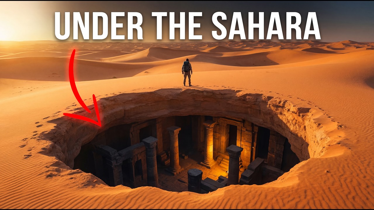 Что скрывается под пустыней Сахара?