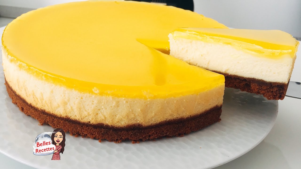 CHEESECAKE AU CITRON - SIMPLE ET INRATABLE - BELLES RECETTES
