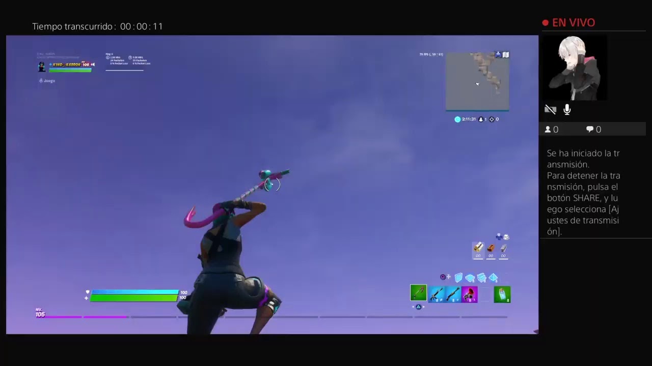Transmisi&oacute;n de PS4 en directo de K1NG-_-K4BRON