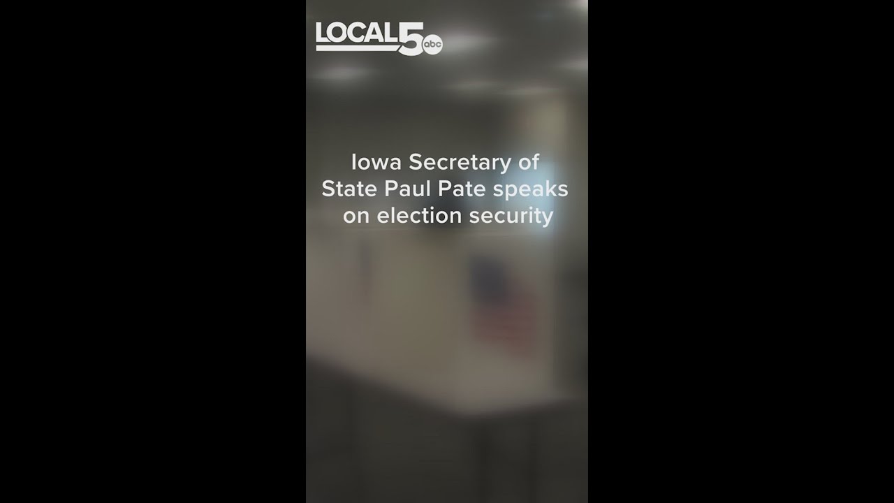 Paul Pate speaks on election security