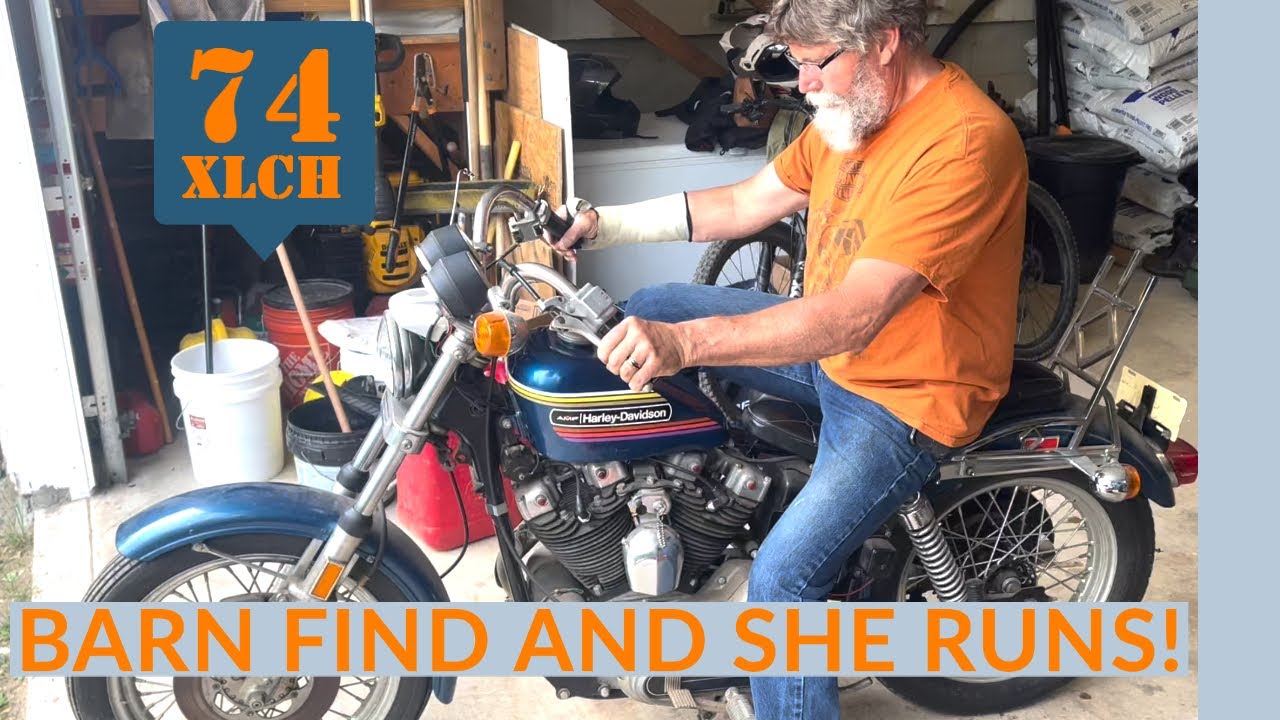 74 Sportster Restore and Upfit! AWESOME Classic Harley Davidson IRONHEAD XLCH