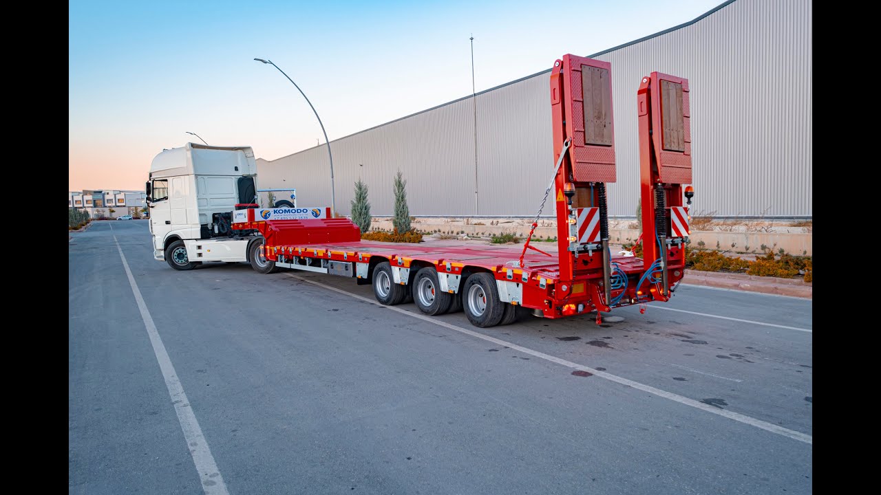 KMD 3 AXLE EXTENDABLE LOWBED