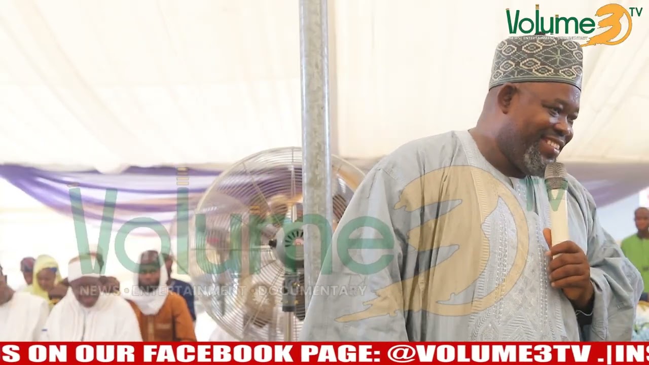 KILOFAJA LECTURE BY SHEIKH MUH SAHEED TIMEHIN ASSOCIATE PROFESSOR LASU