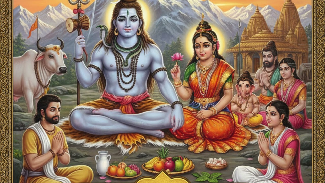 Shravan Somvar Vrat Katha | सोमवार व्रत कथा | Lord Shiva Story