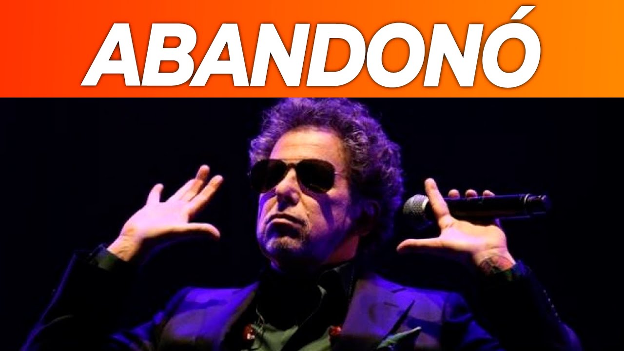 ¡ESCÁNDALO! Así dejaba Andrés Calamaro el escenario en Colombia en pleno show: 