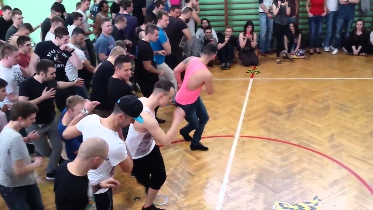 Daniel y Desiree. BATTLE boys vs girls. Cracow 2015