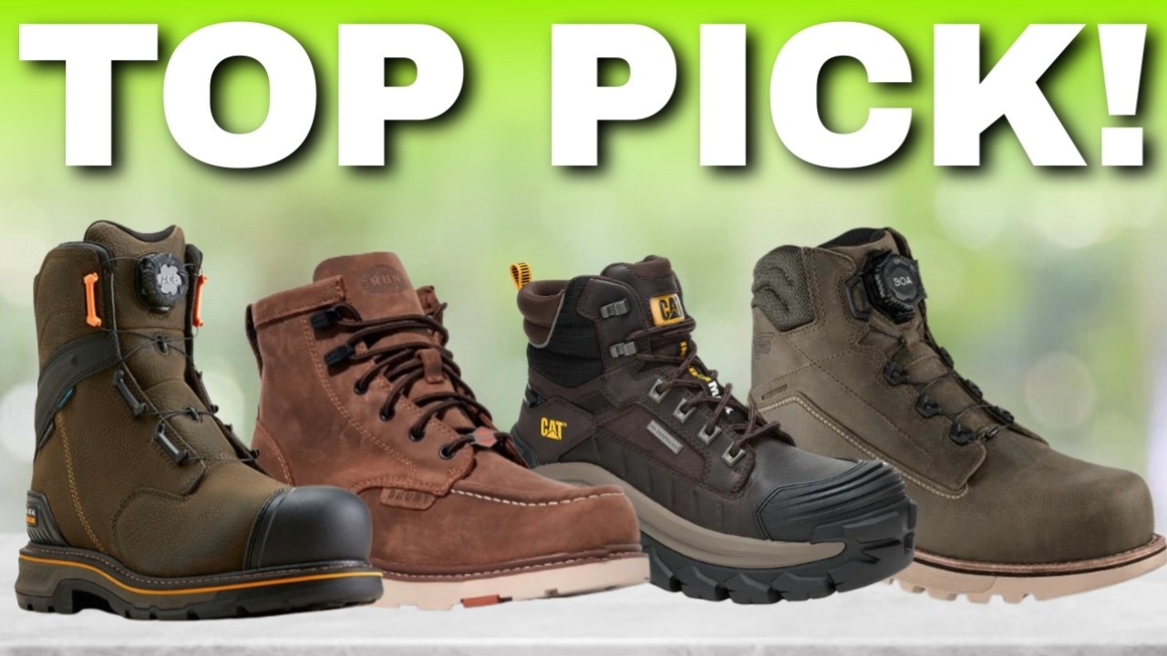 Top 5 Best Work Boots For Men in 2026 | Built to Last!