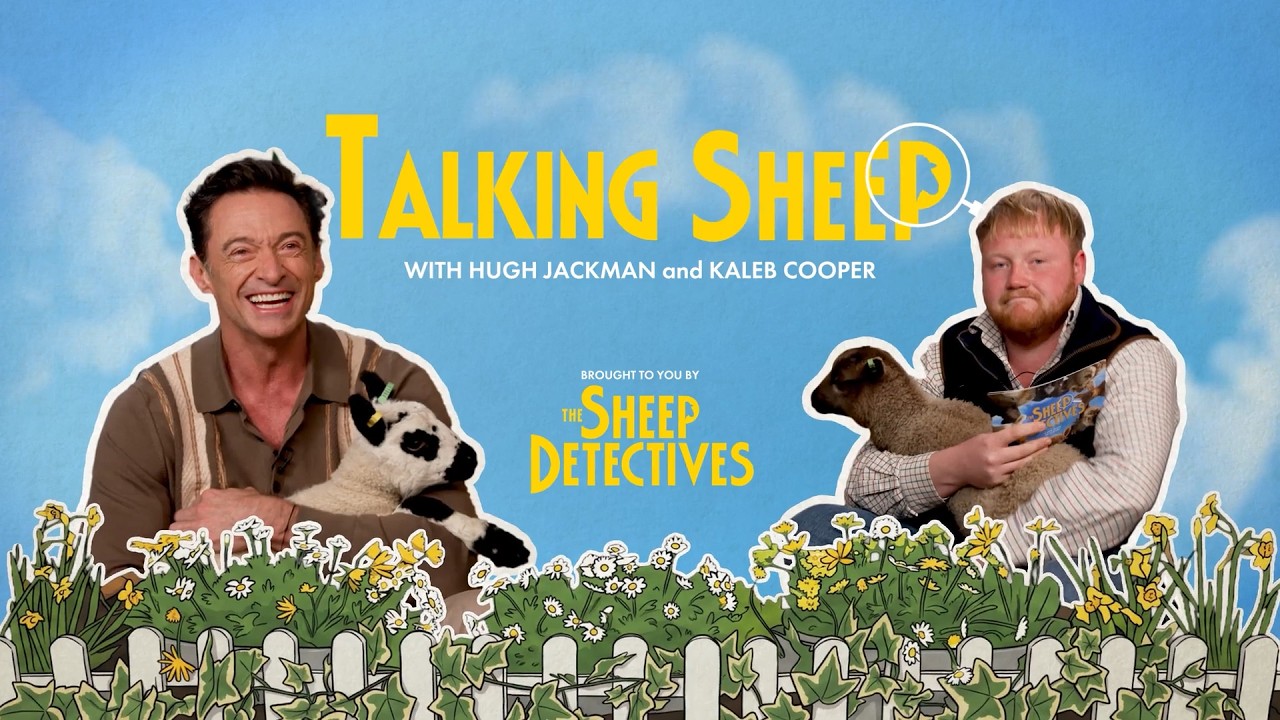 Hugh Jackman and Kaleb Cooper Chat Sheep | The Sheep Detectives | Prime Video