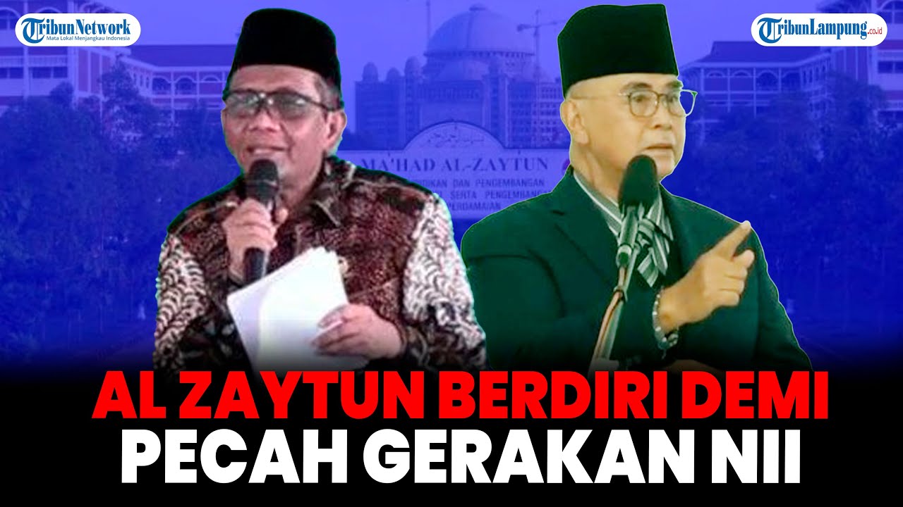 Mahfud MD: Al Zaytun Didirikan Untuk Pecah Gerakan NII Kartosoewirjo #tribunlampung