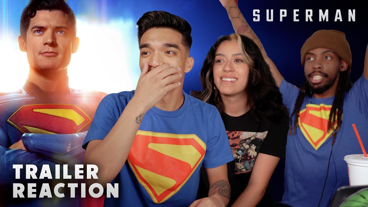 NEW SUPERMAN TRAILER MADE US BETTER PEOPLE (Reaction & Commentary) 2025