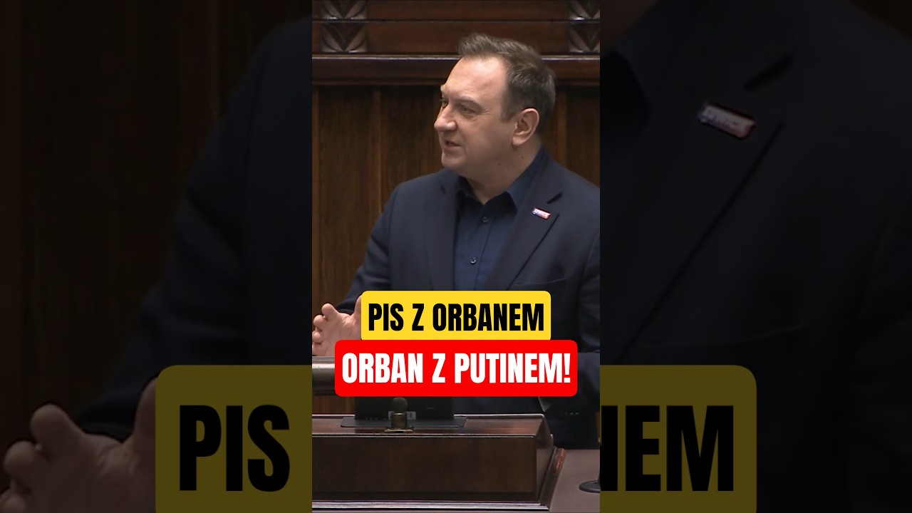 TRELA: PIS Z ORBANEM, A ORBAN Z PUTINEM! #lewica #polityka #sejm #senat #polska #orban #putin