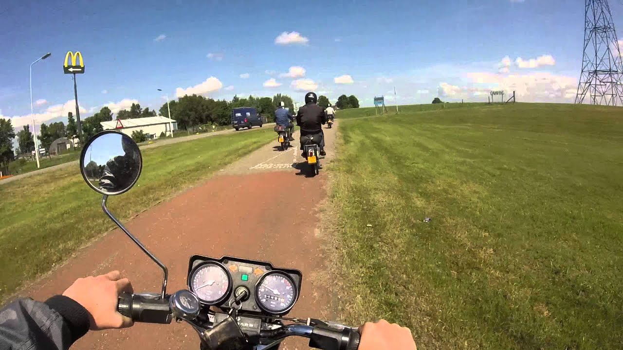 oldtimer brommer toertocht Friesland PART 7