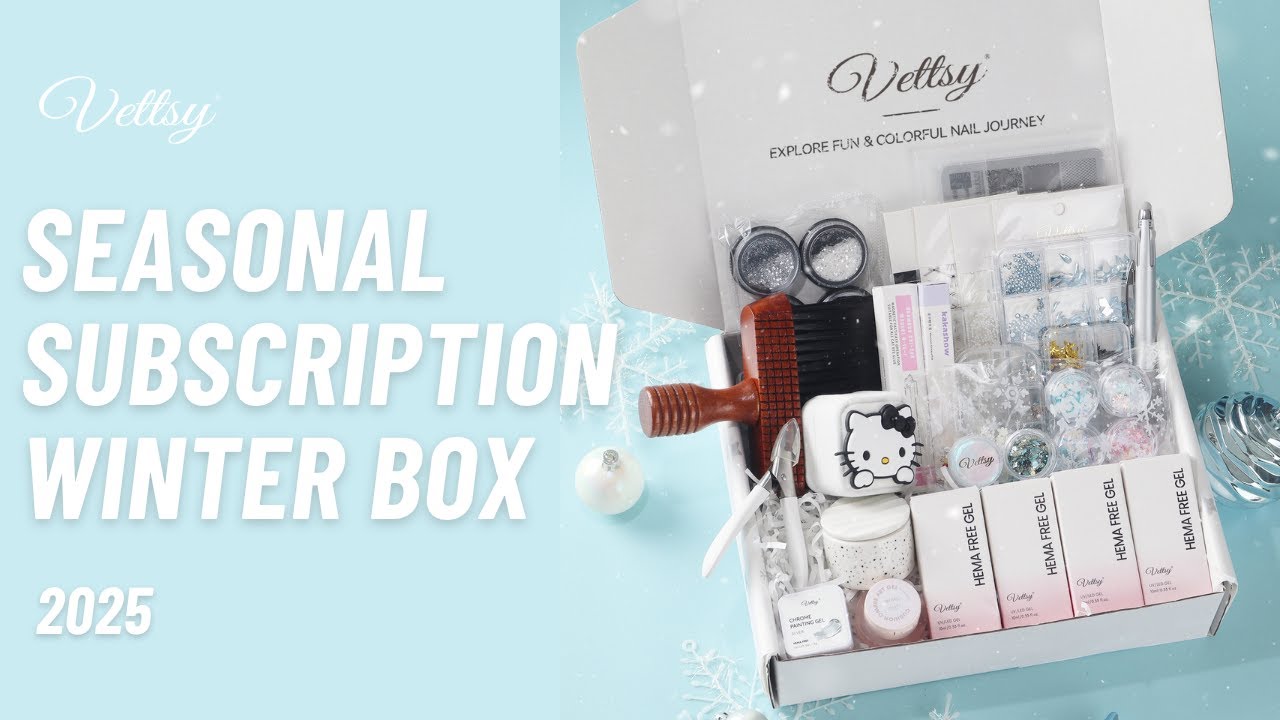 Vettsy 2025 Seasonal Subscription Box-Winter Unboxing & Tutorial
