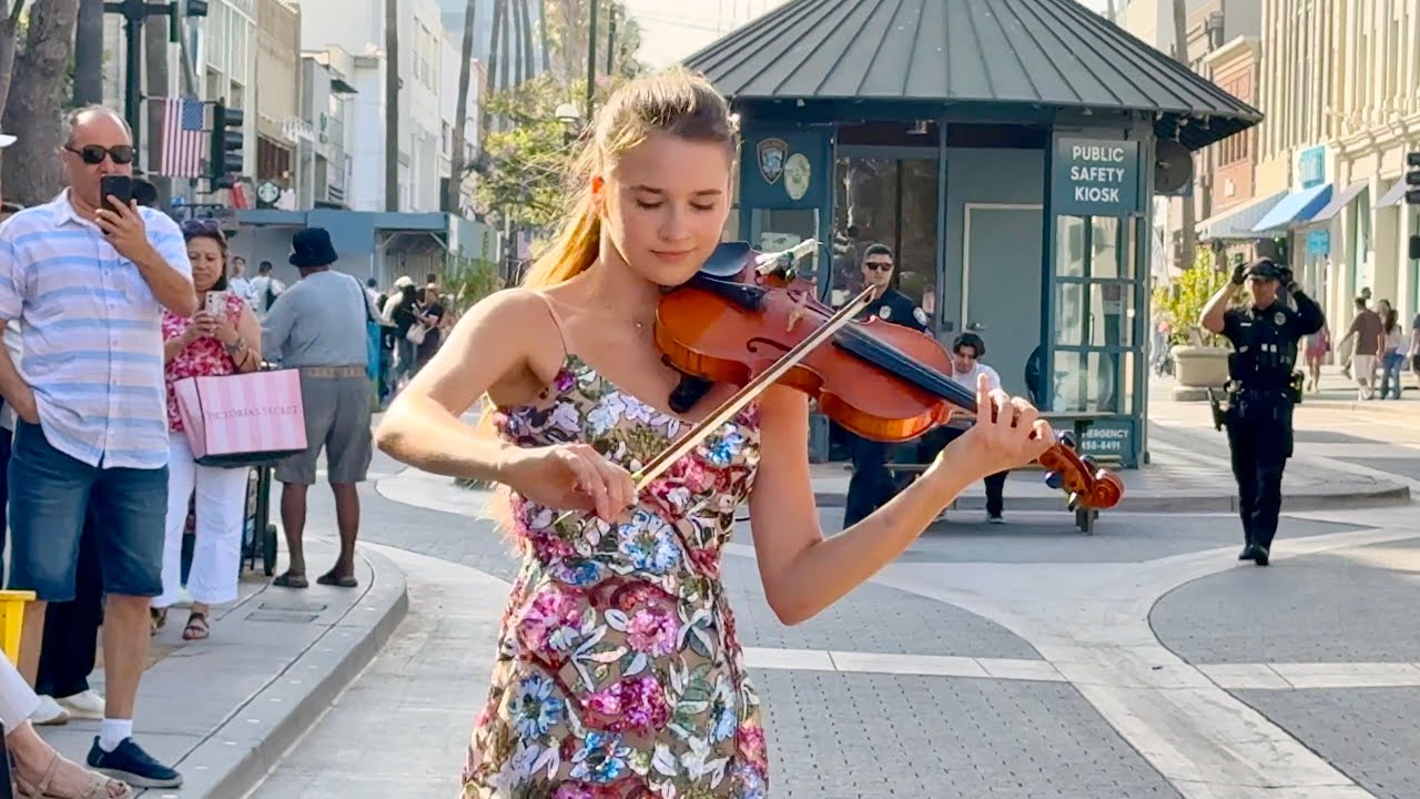 Police Came to My Street Performance - Karolina Protsenko