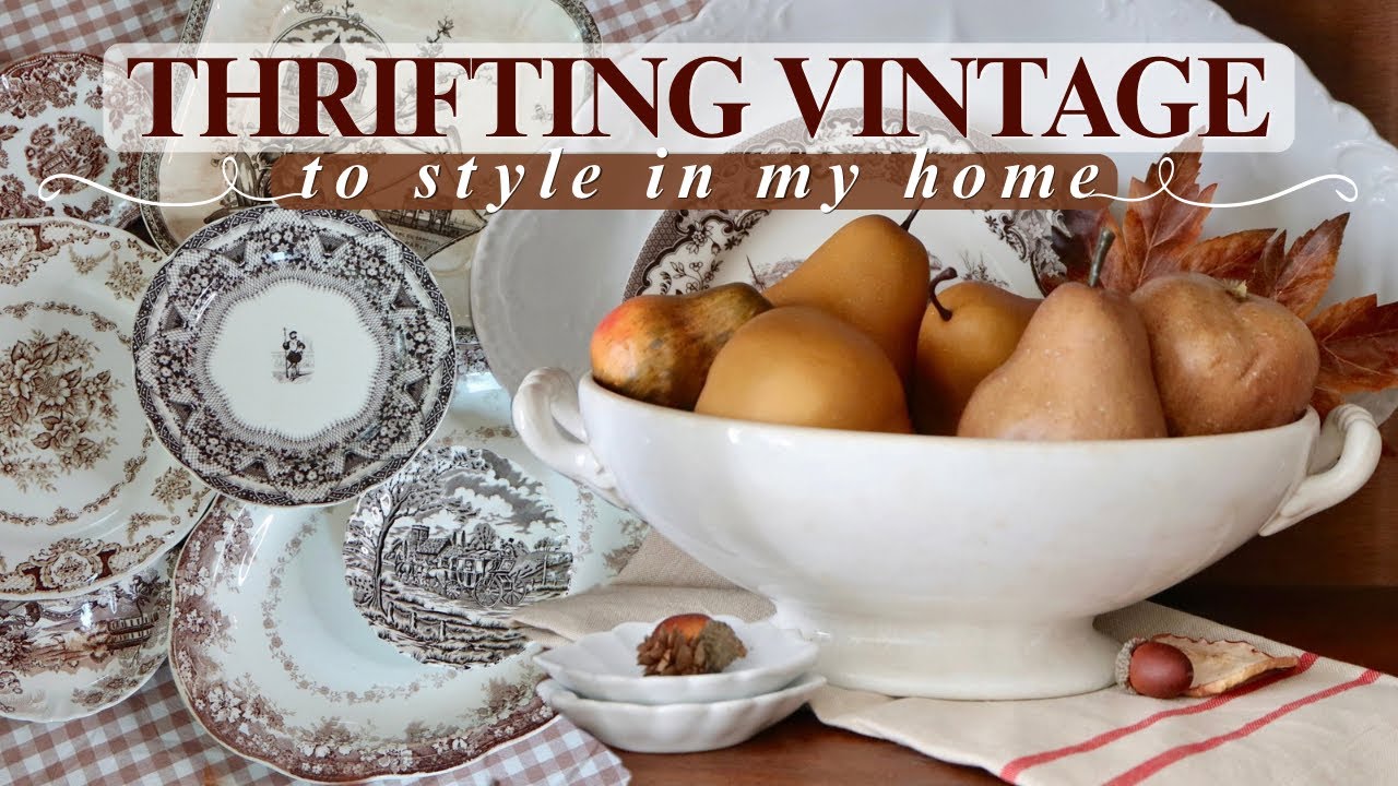 CANT BELIEVE THEY DONATED THIS TO GOODWILL 😢 | Thrifting Home Decor And Styling It In My Home