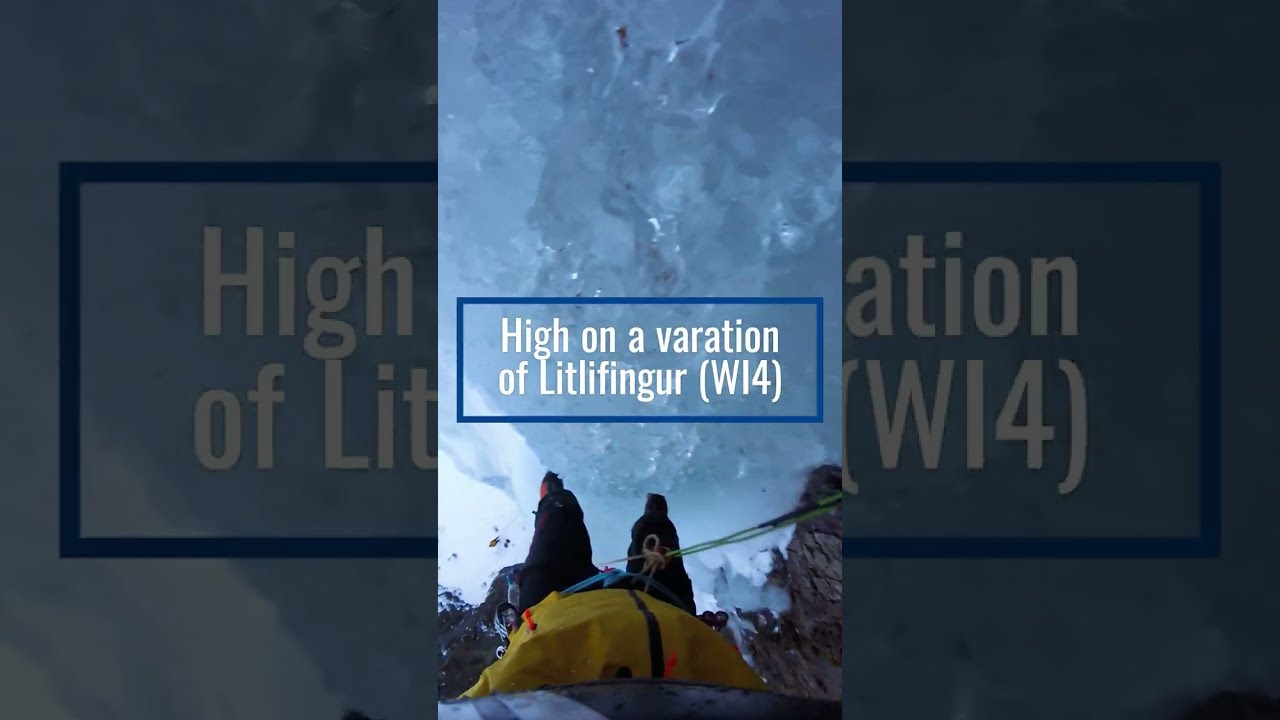 High on a variation of Litlifingur (WI4)