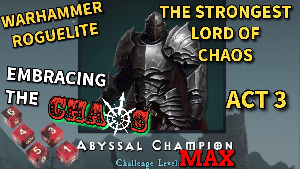 SOVL: But EVERYTHING is RANDOM! Mightiest Lord of Chaos challenge run! Act 3 Test Server! New bosses