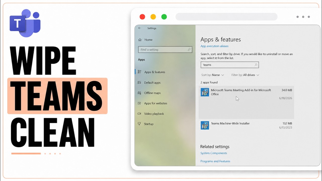 How to Completely Uninstall Microsoft Teams (Full Uninstall Cleanup)