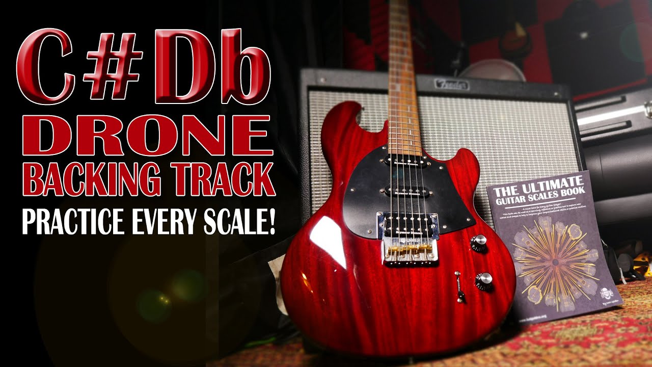 C# Db Drone Backing Track | Practice Every Mode & Scale On Guitar