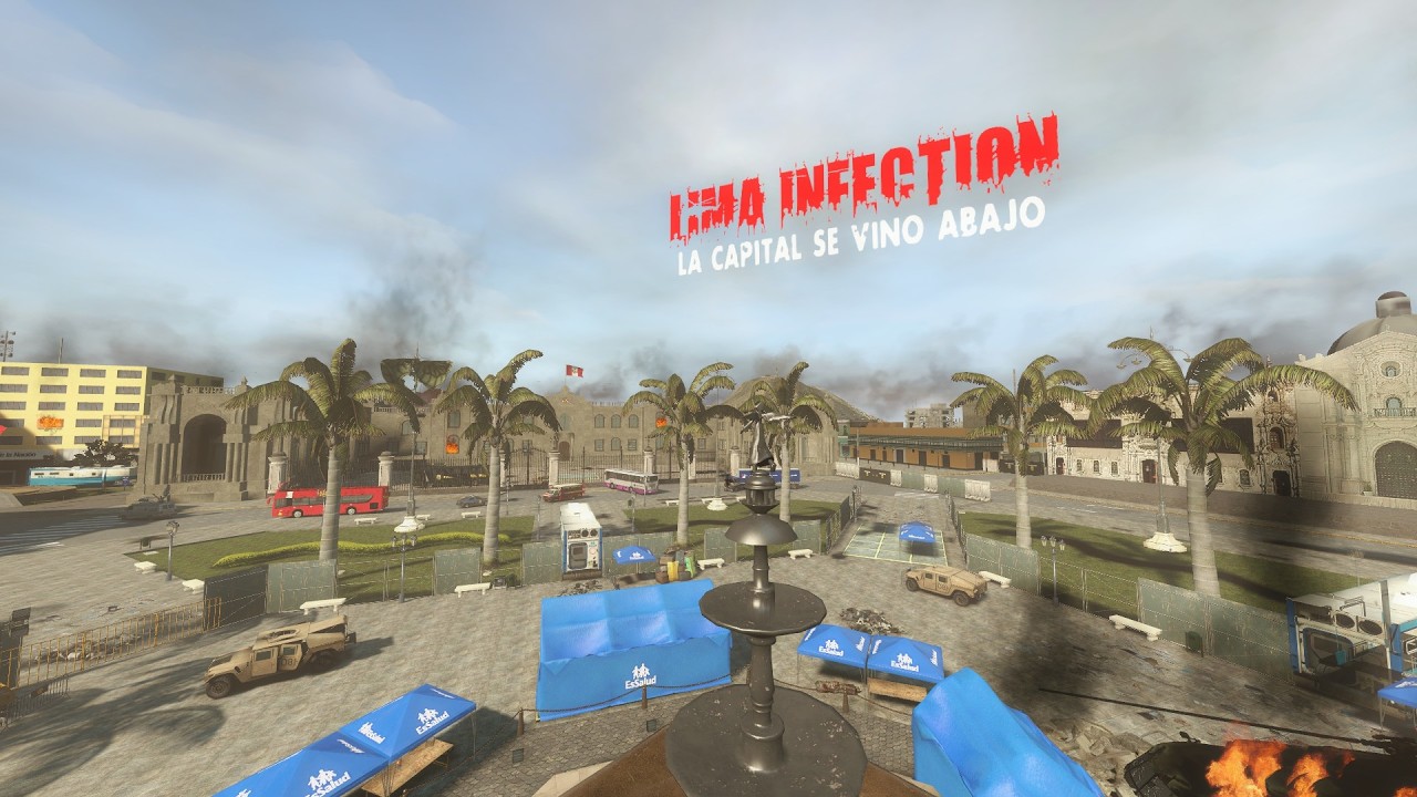 The Green Flu in Lima, Peru LFD2 Custom Campaign Multiplayer (No Commentary)